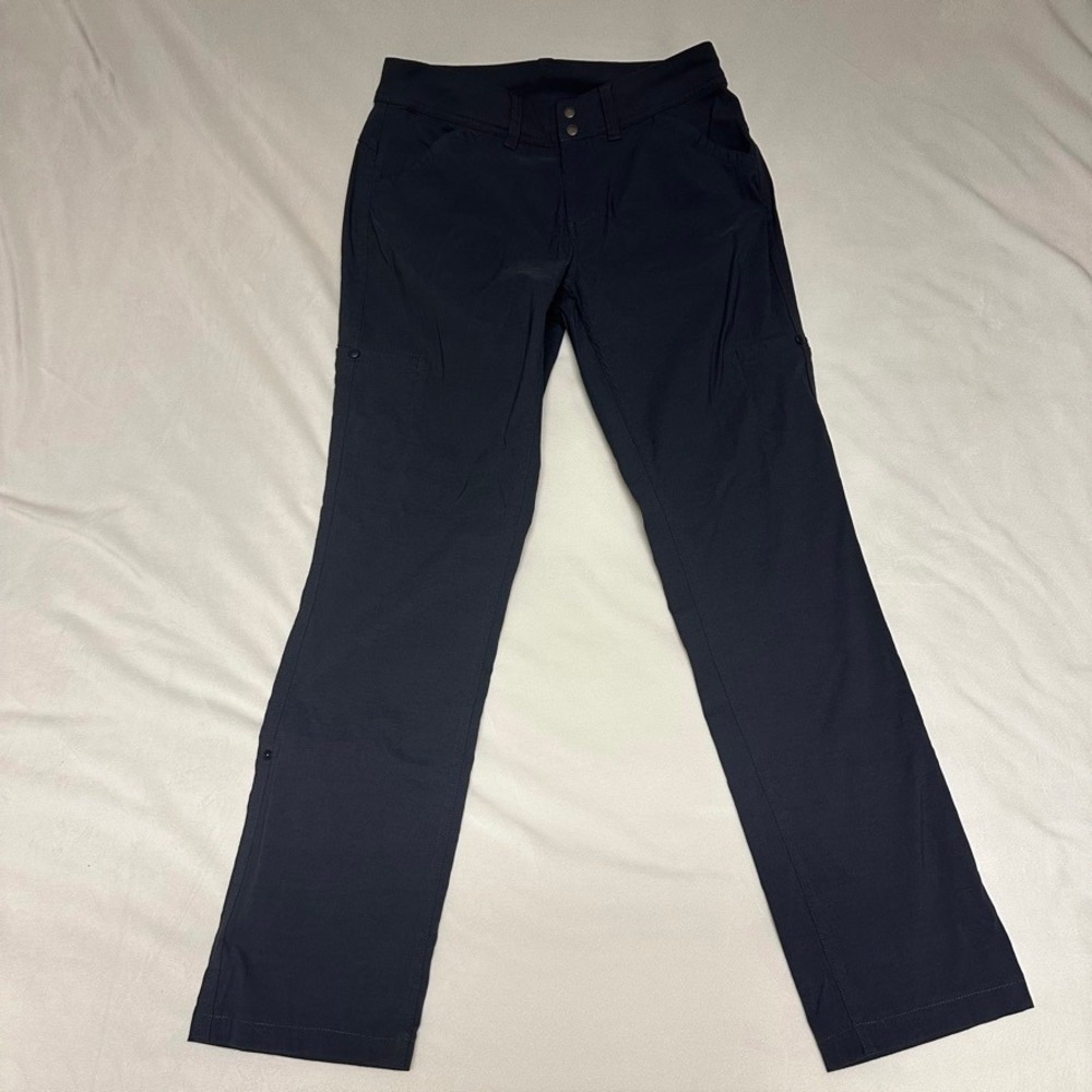 Exofficio Athletic Pants Hiking Travel Activewear Outdoor Casual Size 2‎ Black